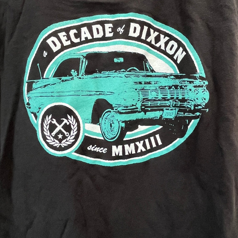 DIXXON Decade‎ Women's Sleeveless Racerback Tee Shirt Black MMXIII New Small